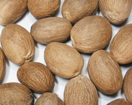 Nutmeg without Shell